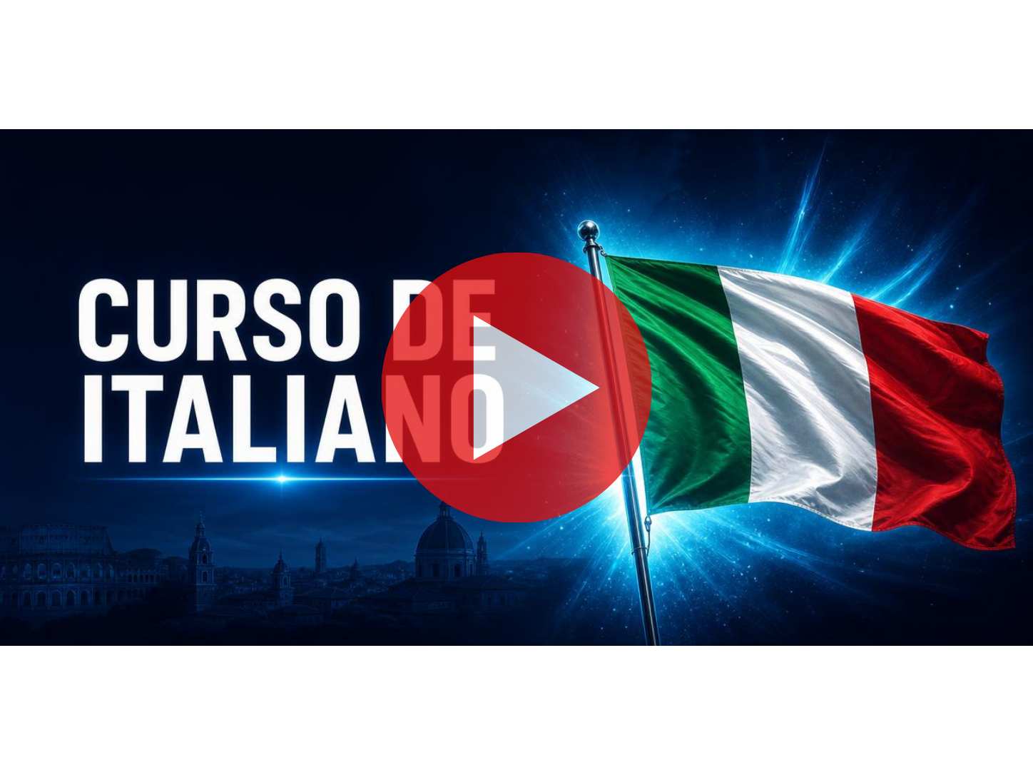 Curso de italiano para conversação