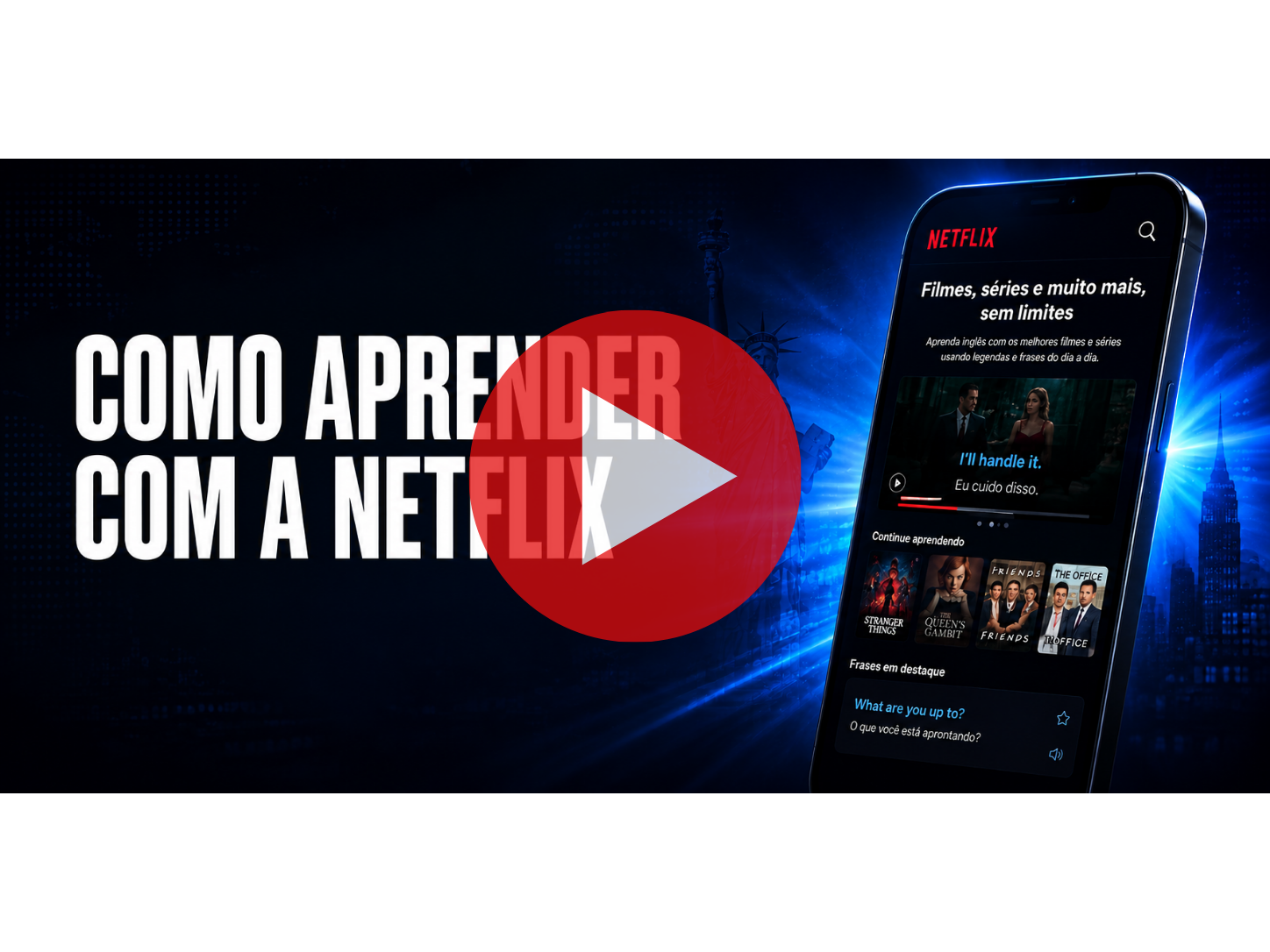 Como aprender inglês com filmes e séries no streaming